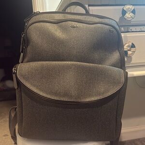 Tumi Gray Backpack Stylish and Functional